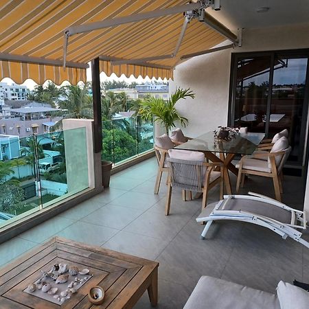 Splendide Penthouse Vue Mer A 5 Mn A Pied De La Plage Flic-en-Flacq Екстериор снимка