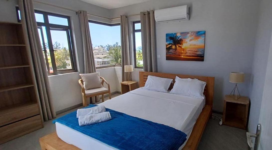 Splendide Penthouse Vue Mer A 5 Mn A Pied De La Plage Flic-en-Flacq Екстериор снимка