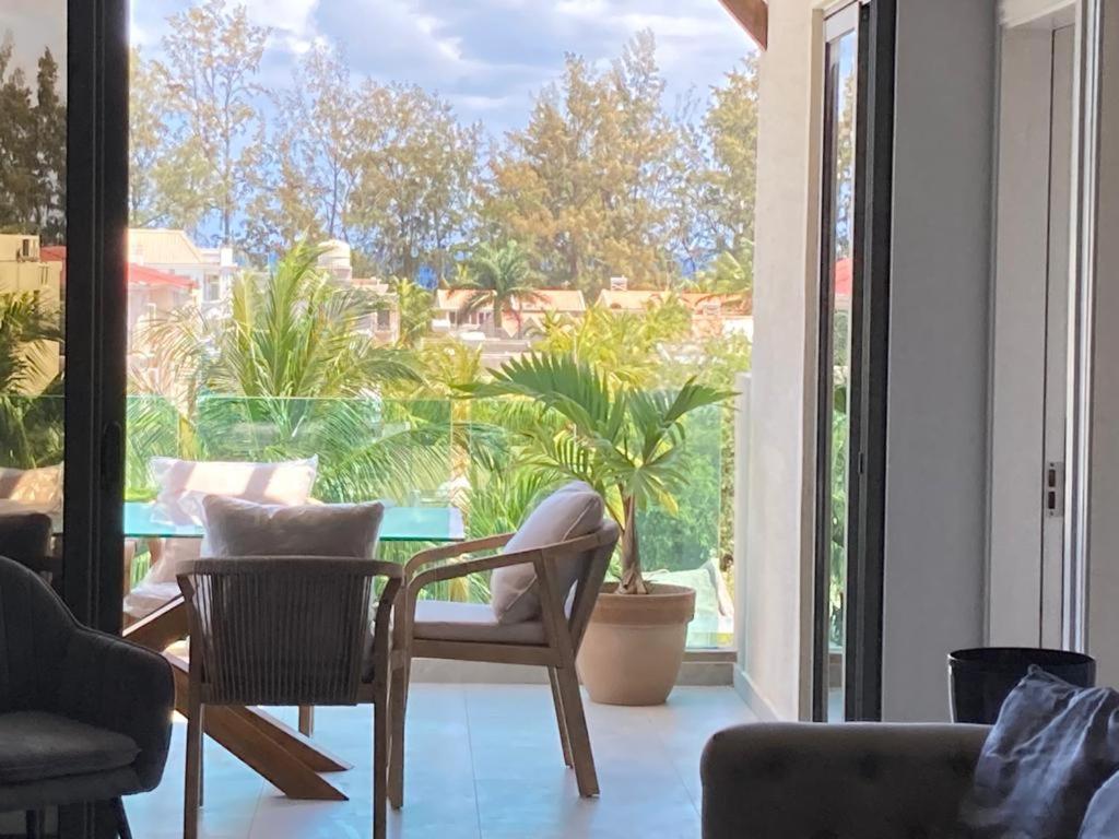 Splendide Penthouse Vue Mer A 5 Mn A Pied De La Plage Flic-en-Flacq Екстериор снимка