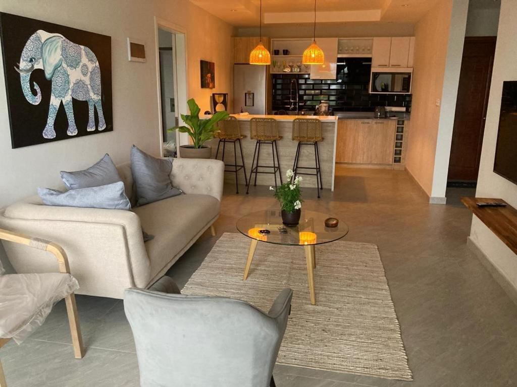 Splendide Penthouse Vue Mer A 5 Mn A Pied De La Plage Flic-en-Flacq Екстериор снимка