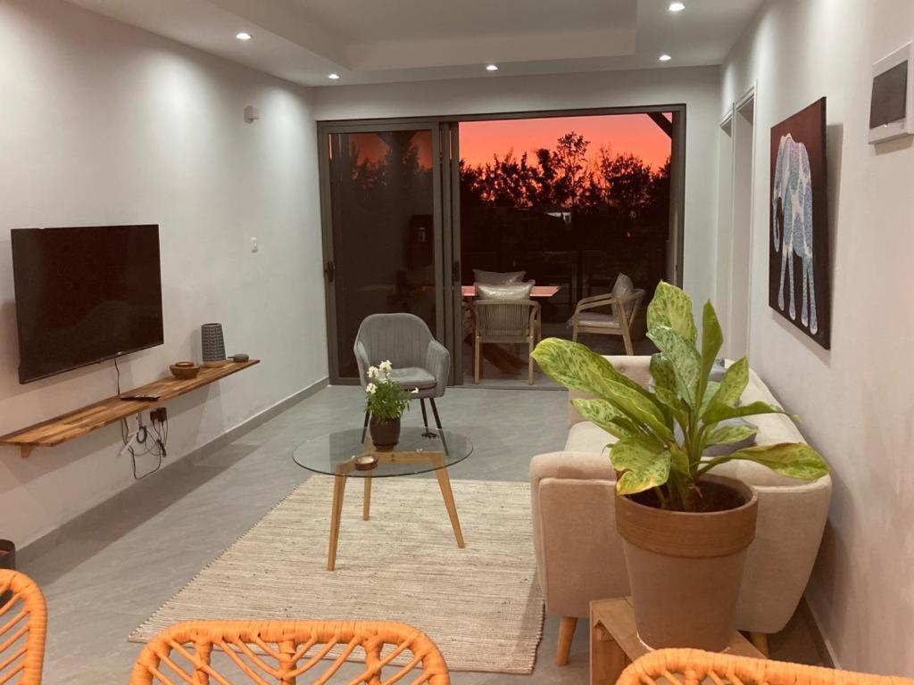 Splendide Penthouse Vue Mer A 5 Mn A Pied De La Plage Flic-en-Flacq Екстериор снимка